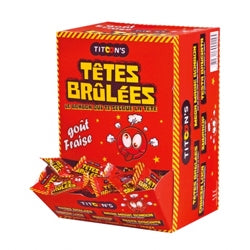 Têtes brulées FRAISE ref B056