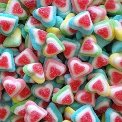 coeurs 3D assortis sucrés dulceplus ref A046